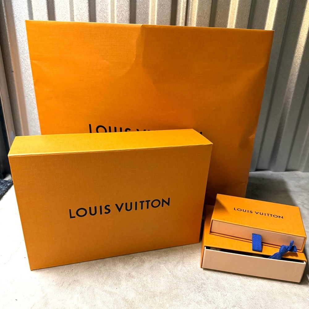 Louis Vuitton Orange Gift Boxes